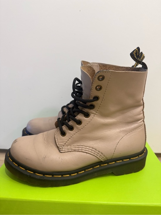 Dr. Martens Shoes - Dr. Martens Air Comfort Sole Boots in Light Beige